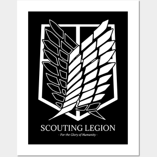 scouting legion for the flory humanity logo Posters and Art